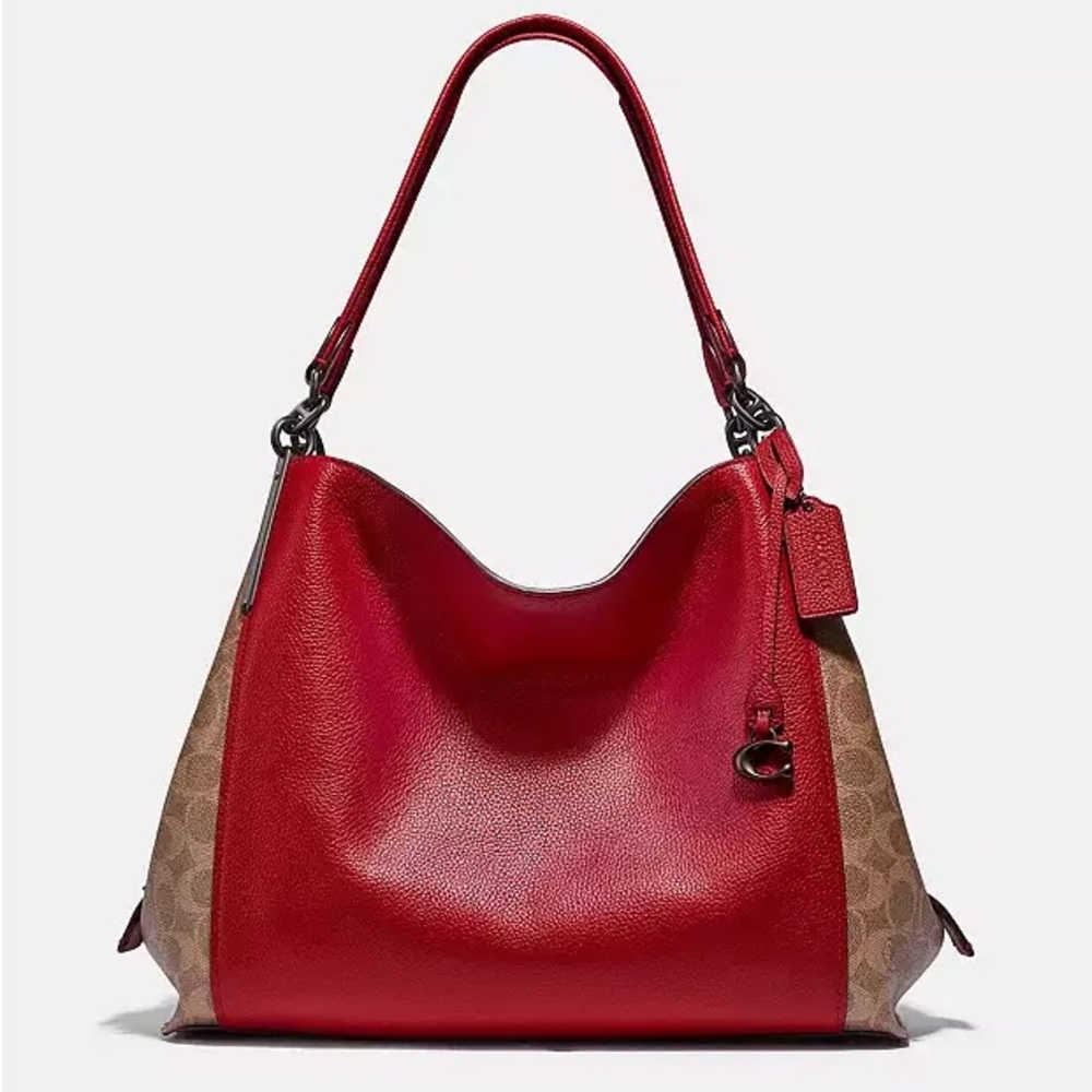 NWT Coach Dalton Handbag - Red
